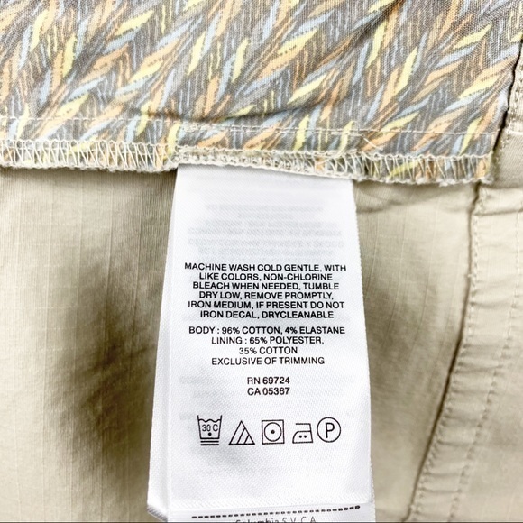 Columbia Khaki Crossroads Jacket Small‎ - Picture 9 of 9